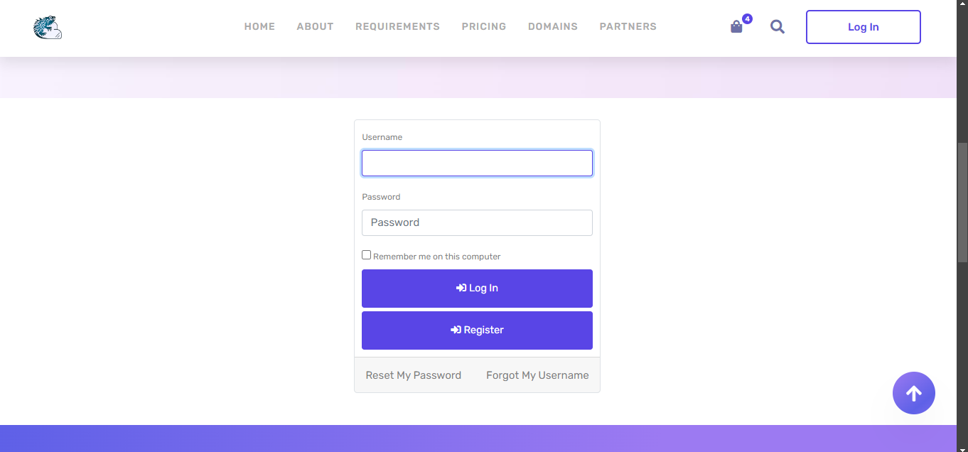 Login Page