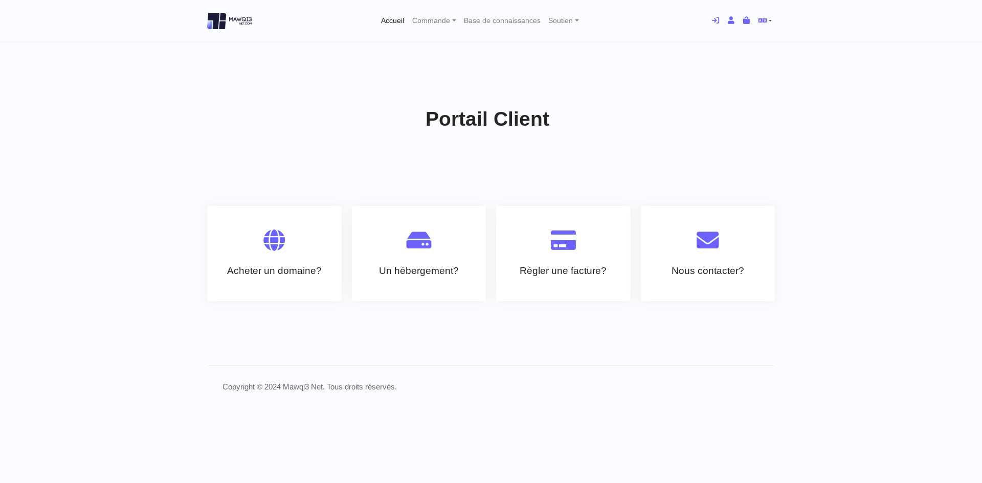 Blesta Portal