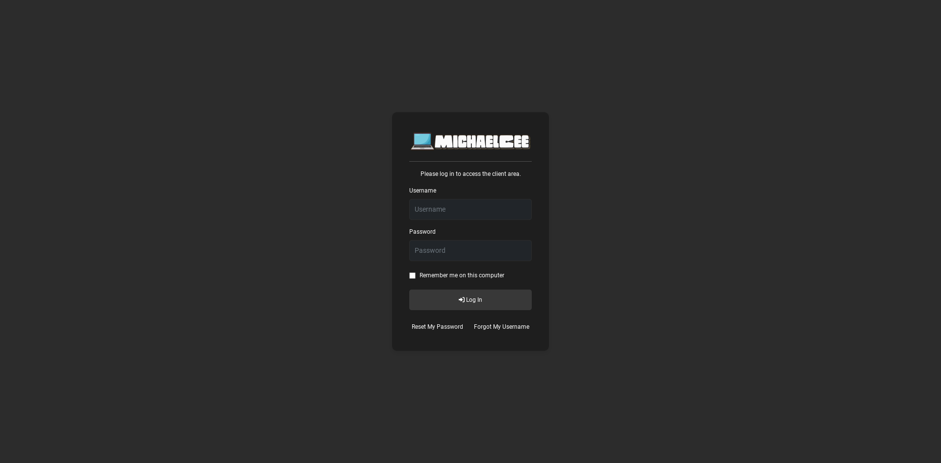 Login Page