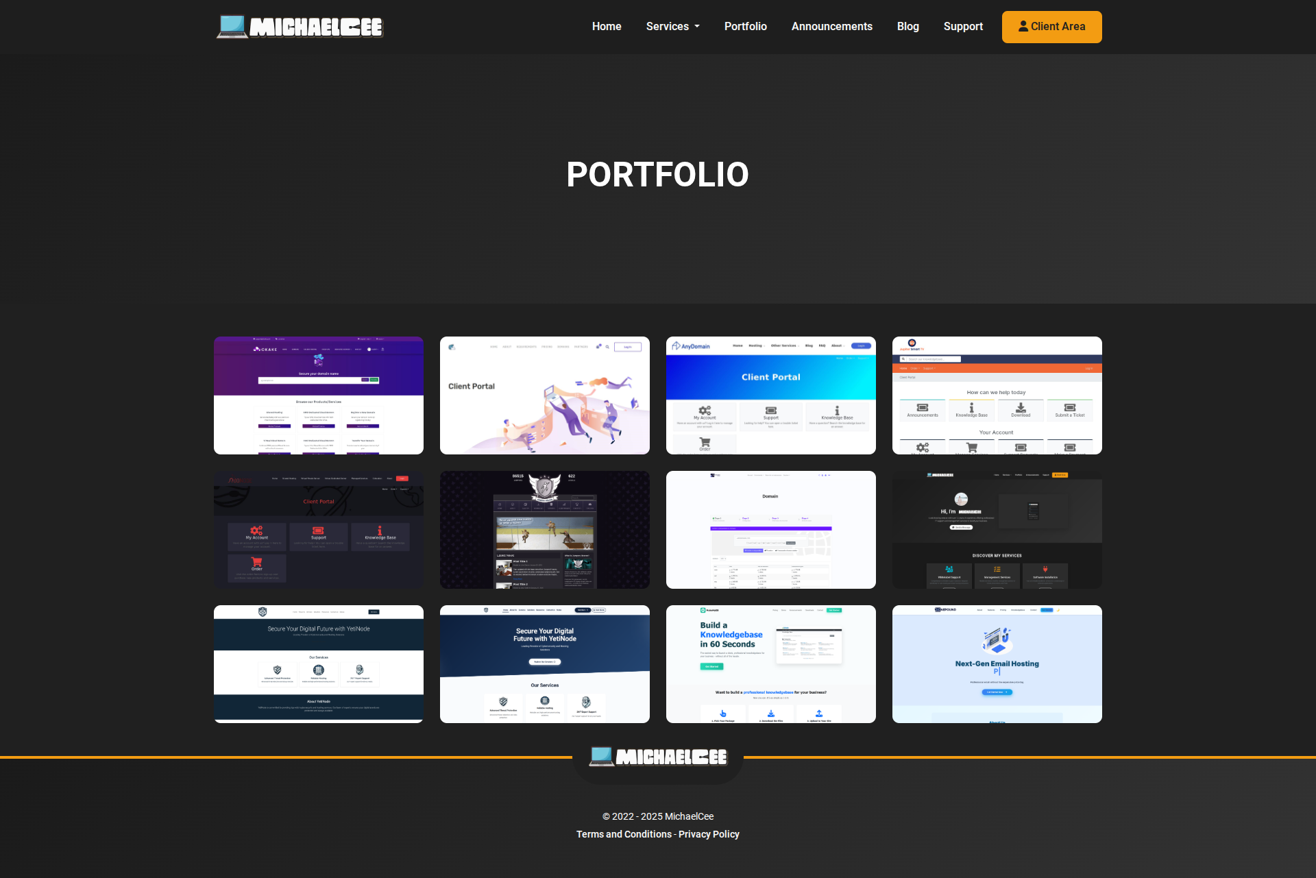 Portfolio Page