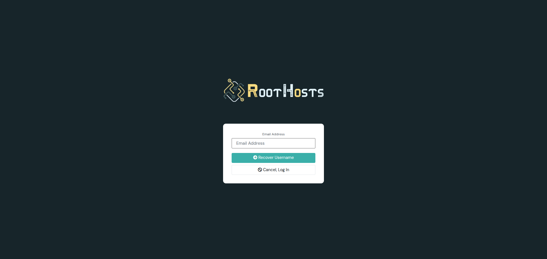 Blesta Password Forgot